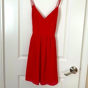 Pretty Red mini dress, NWT